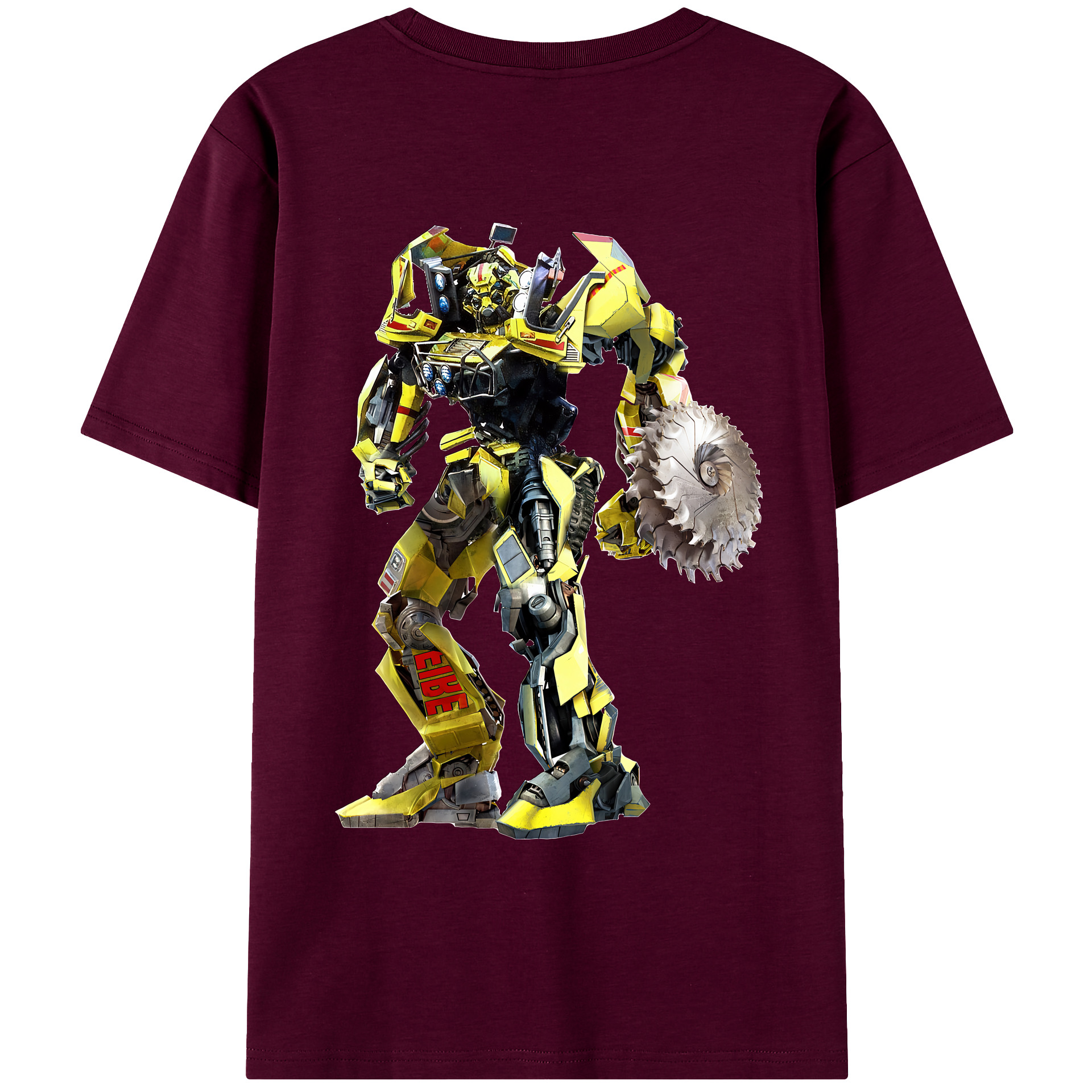 （画像用） Transformers トランスフォーマー レディース半袖Tシャツ(バックプリント)